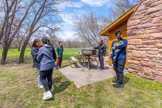 Families head to the Big Sioux Recreation Area for a weekend camping trip.
