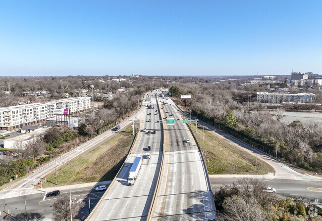 Many interstates are easily accesible from the Wesley Heights area.