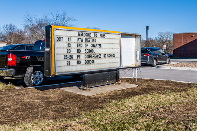 Middle school students in Lee's Summit may attend Pleasant Lea Middle School.