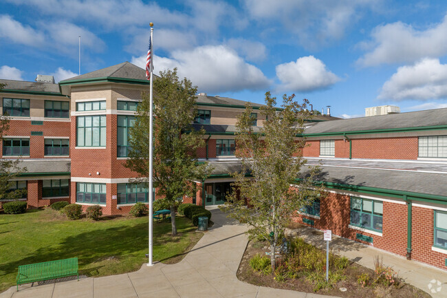 Memorial Elementary School serves pre-K through grade 4.