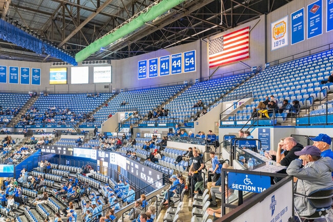 Root for the ISU Sycamores at the Hulman Center only minutes from The Avenues.