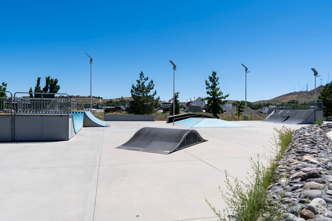 Panther Valley has its own skate park for residents to utilize.