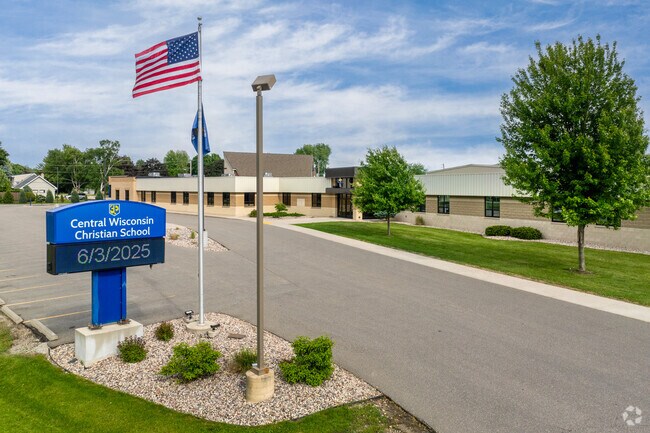 Central Wisconsin Christian School is a high school, middle school, and elementary all in one.