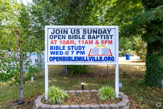 Attend Bible Study at Open Bible Baptist Academy.