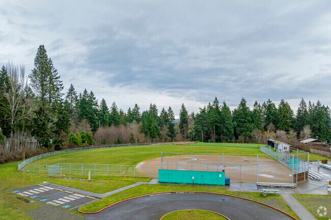 Baseball field at Harbor School.