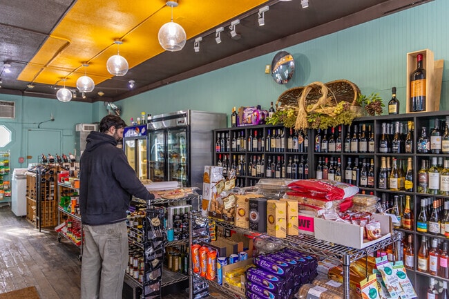Stop by Walnut Food Shop for food goods and wines in Newton Highlands.
