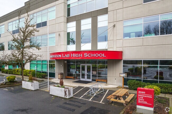 Innovation Lab High School is in the Canyon Park neighborhood of Bothell, WA.