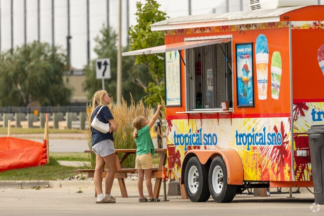 The lines start early for the Tropical Sno food-truck that sits behind Frank's in Maple Valley.