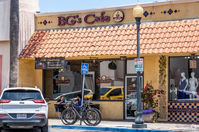 BG's Cafe in nearby Downtown Oxnard features American breakfast favorites.