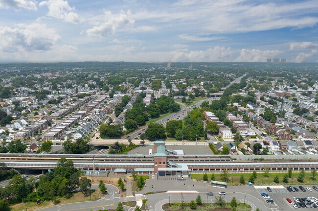 Highways and train tracks reduce walkability in parts of Bellerose Terrace.