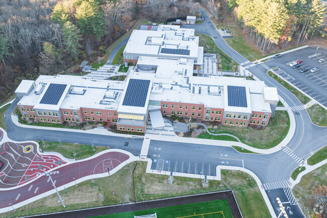 Raymond E. Shaw Elementary is a modernized public school in Old Common.