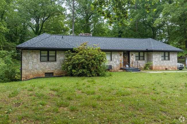 Spacious midcentury ranch homes offer plenty of room for growing families in this suburban neighborhood.