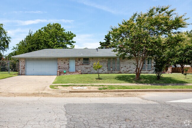 Mature trees line the streets of Cooper.