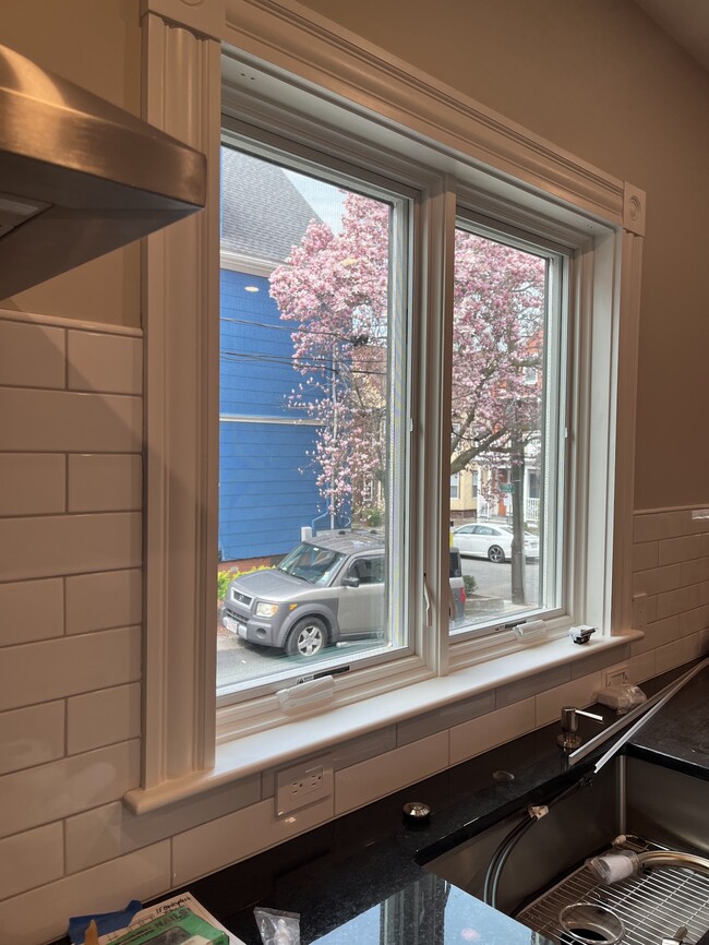 Large kitchen window
