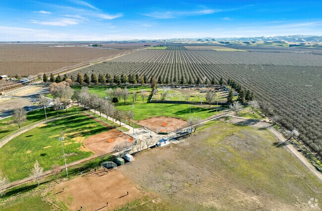 The City of Patterson's Sports Complex provides baseball diamonds and soccer fields.