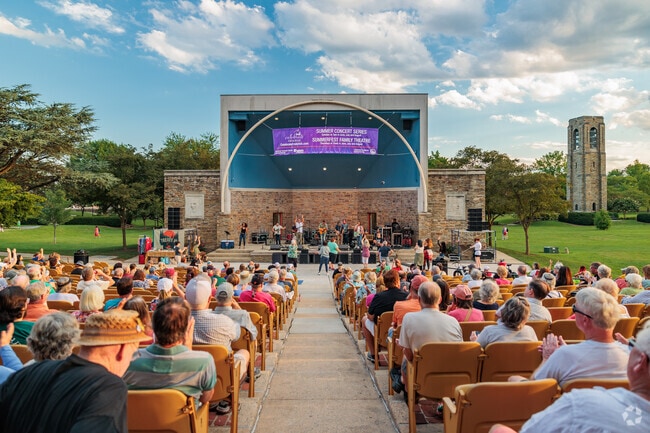 Frederick's Summer Concert Series is held at the Baker Park Bandshell.