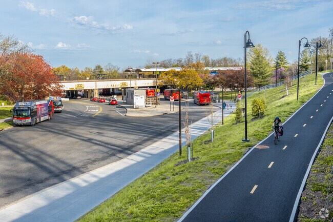 Largely defined by it's Metro stop, Fort Totten also has bike trails, restaurants and more.