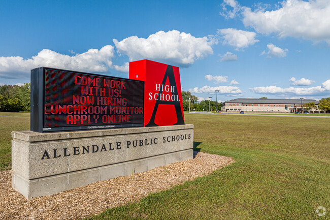 New Options High School is located in Allendale, Michigan.