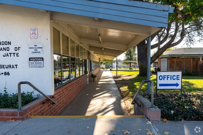 Bradoaks Elementary School Hallways.