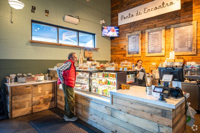 Treat yourself to a cozy Portuguese coffee experience at Ponto de Encontro in Fall River.