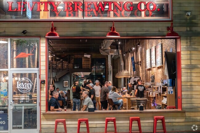 Levity Brewing Co. is a place for dinner and drinks either after a game heading to Newburg.