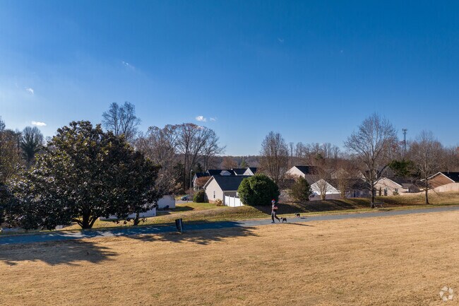 Oak Summit Park is a great place to bring your furry friends for a jog.