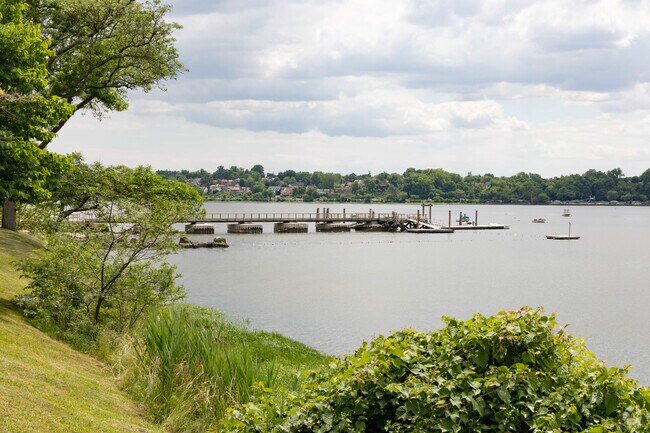 Members of the Douglaston Manor have access to the Little Neck Bay dock.