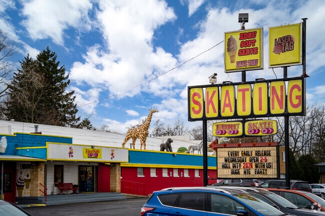 Locals enjoy skating at Edru Skate in Holt.