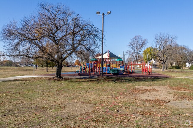 McIntosh Park near Wright-Dunbar has a playground.
