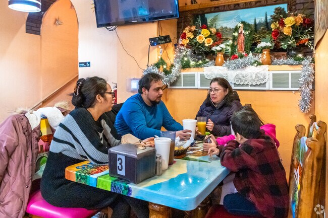 The 9th Ward has a number of authentic Mexican restaurants including Mi Jacalito Restaurant.