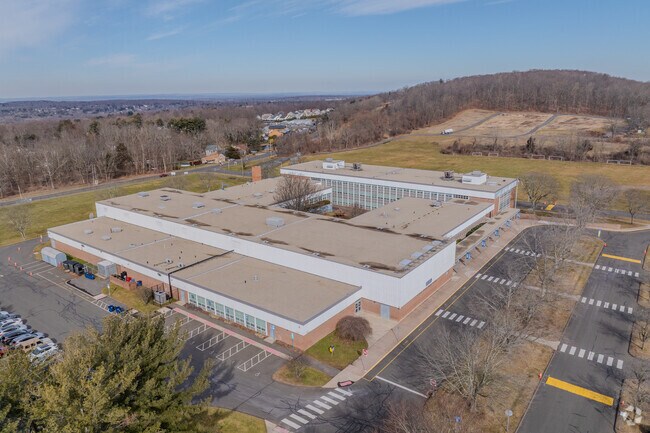 Vernon Center Middle School in North Vernon, CT.