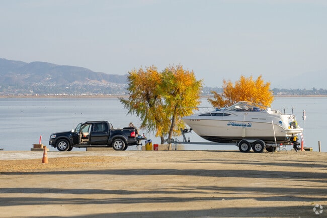Lakeland Village is on the shores of Lake Elsinore.