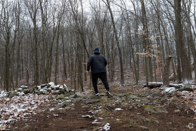 Hiking through the parks of Scotchtown is a favorite pastime for locals.