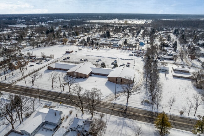 New Covenant Christian School sits in a neighborhood setting.