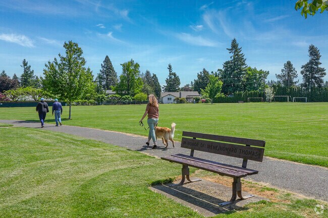 Take advantage of the walking paths at Chapin Park in South End.