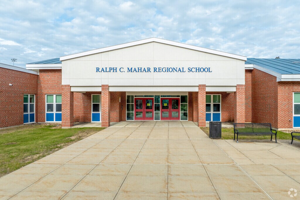 Ralph C. Mahar Regional School in Orange serves students in grades 7-12.
