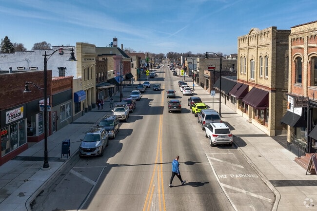 Downtown New Prague is always bustling with activity.