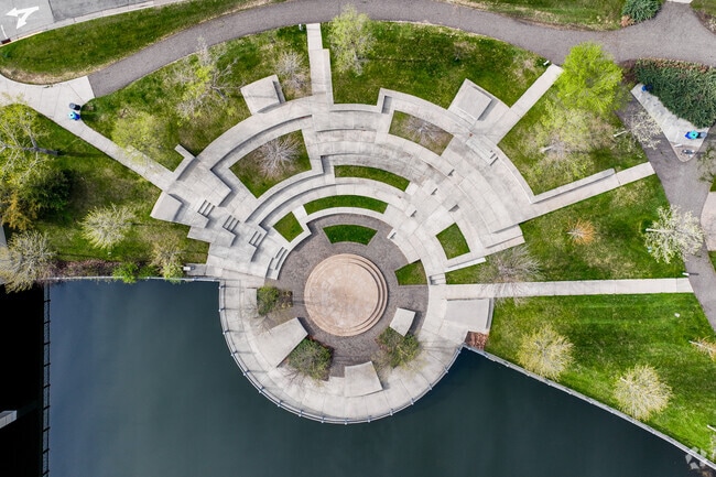 For music and arts near downtown with a deluxe amphitheater as its centerpiece.