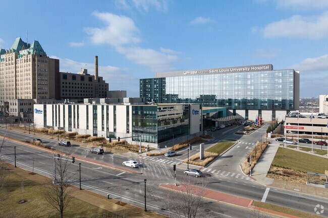 SLU Hospital is right around the corner from Tiffany, MO.