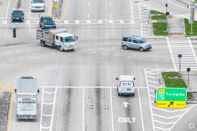 The Turnpike near Cypress Lakes connects residents to major cities and destinations.