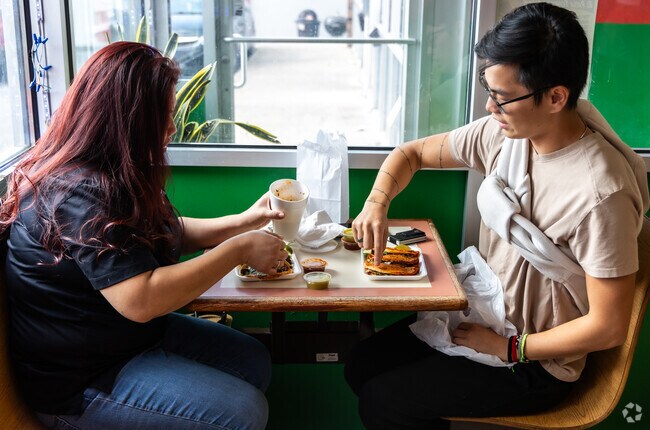 Bring your amigo for some delicious Mexican food at Los Tres Amigos.