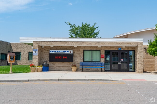 Eisenhower Elementary School serves approximately 530 students, kindergarten through sixth grade