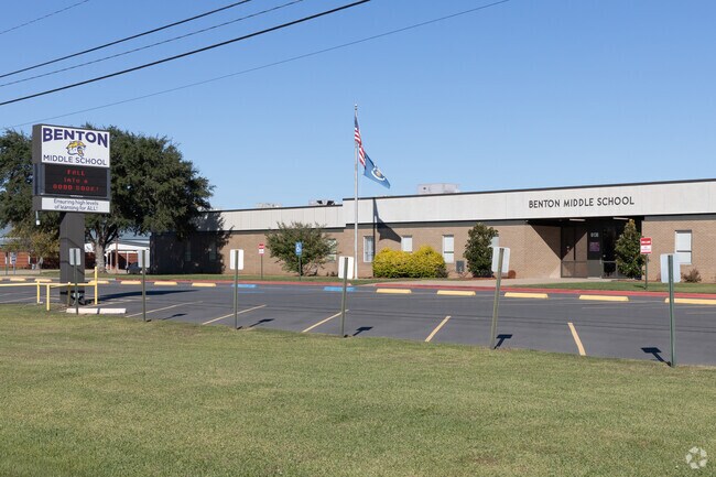 Benton Middle School is the Home of the Tigers.