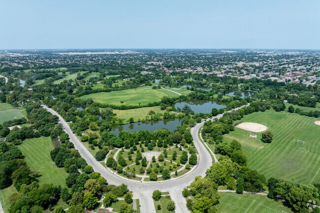 Marquette Park is one of the largest public green spaces on Chicagos South West side.
