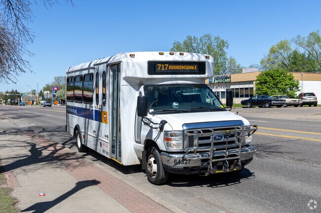Skyway residents benefit from convenient Metro Transit route options along Bass Lake Road, providing reliable public transportation connections throughout the Twin Cities metropolitan area.