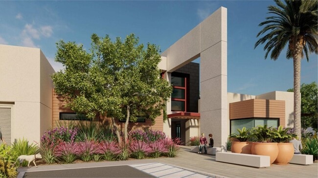 Clubhouse at The Hill District Exterior of Building