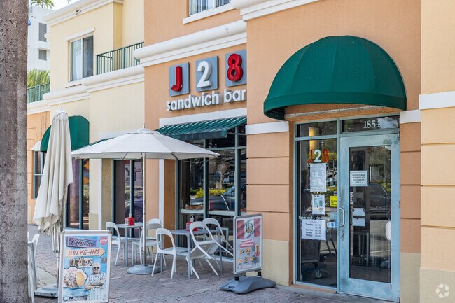 J28 Sandwich Bar in Downtown Hollywood, east of West Boulevard Heights, is a great place to get unique and delicious sandwiches.