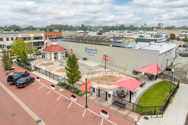 The Zeeland Splash Pad opens up for local kids and their families during the warm summer season.