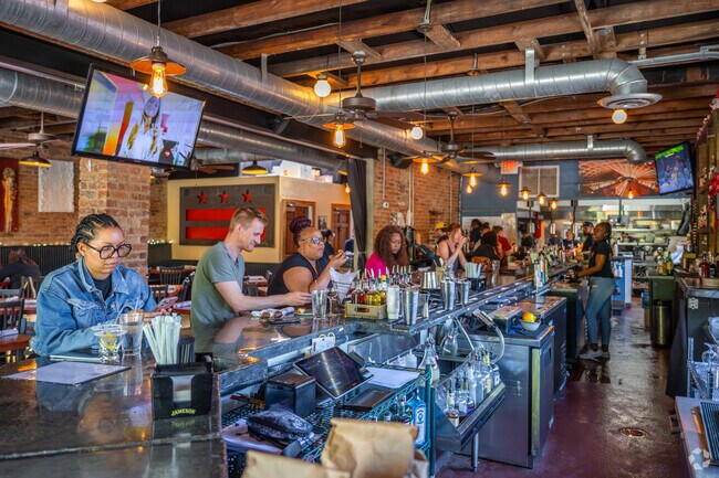 Brookland's Finest Bar and Kitchen on 12th St NE lives up to its name.