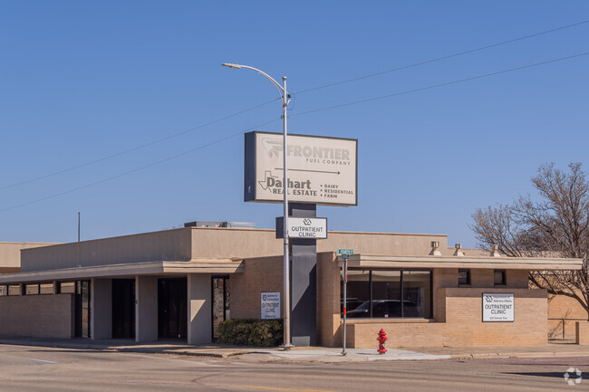 The Dalhart Veterans Hospital contributes to local employment opportunities.